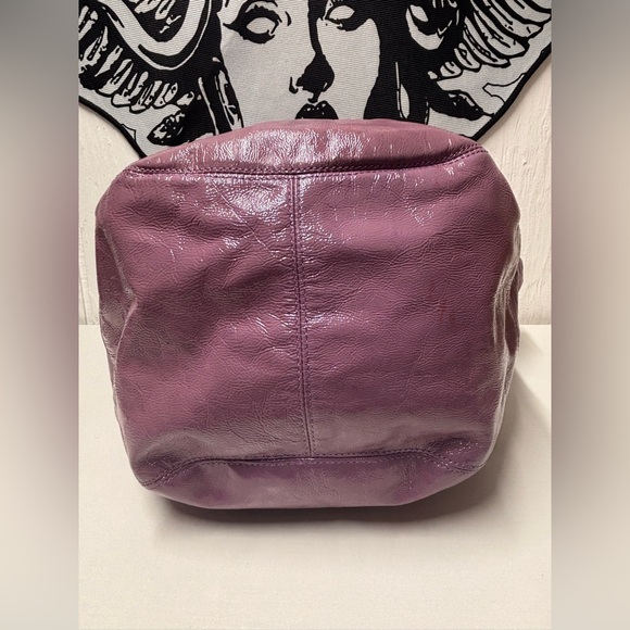 Coach Poppy ULTRA RARE large purple patent leather tote bag - Picture 8 of 11